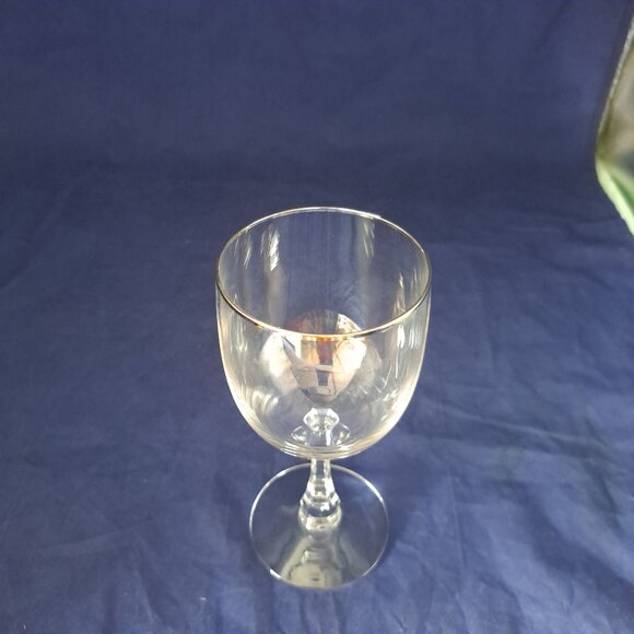 Fostoria Trousseau Water Goblet Platinum Trim Elegant Design For Dining - Picture 3 of 14